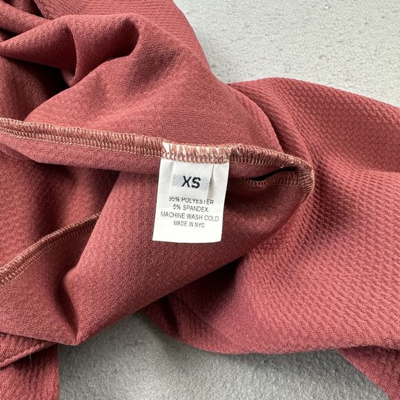 Shop Meg Cuffed Leg‎ Trousers Women’s XS Red Tapered Leg Stretch Pocket Mid Rise - Picture 11 of 16